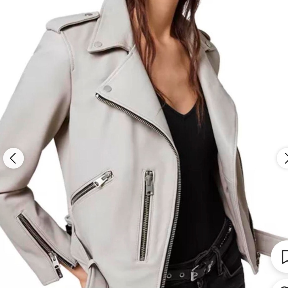 All SAINTS 
LEATHER Jacket